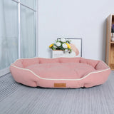 large pet sofa bed for dogs and cats | warm winter dog cushion soft plush bed | spacious dog sofa sleeping mat indoor | cozy pet sofa bed for large dogs washable | soft warm cat and dog sleeping bed indoor | durable large pet bed cushion for comfort | winter warm pet bed for big dogs and cats